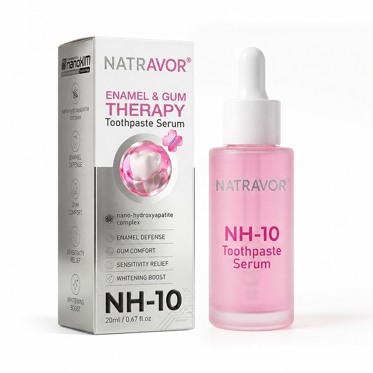 𦷠NatravorĀ® Thismile NH-10 Toothpaste Serum for Enamel & Gum Care ā Advanced Therapypy