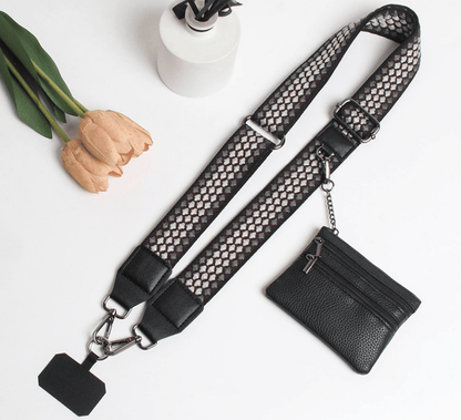 💖HOT SALE-49% OFF📱Crossbody Phone Strap with Zippered Pouch