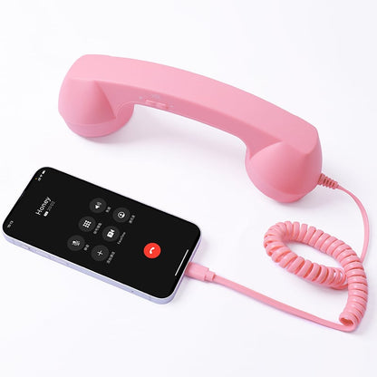 🔥Last Day 49% OFF-Retro Choice-Bluetooth Phone Handset, Wireless/Wired & USB Mobile Phone Receiver for Comfortable Calls