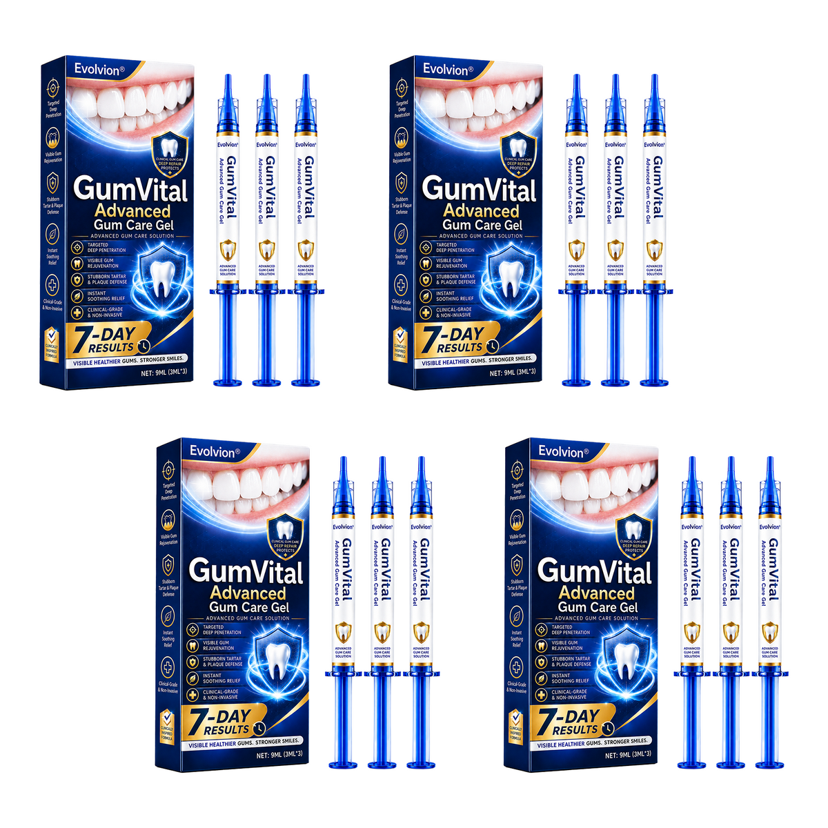 🦷 Evolvion® GumVital Advanced Gum Care Gel + 🎁 FREE Gum Care Kit
