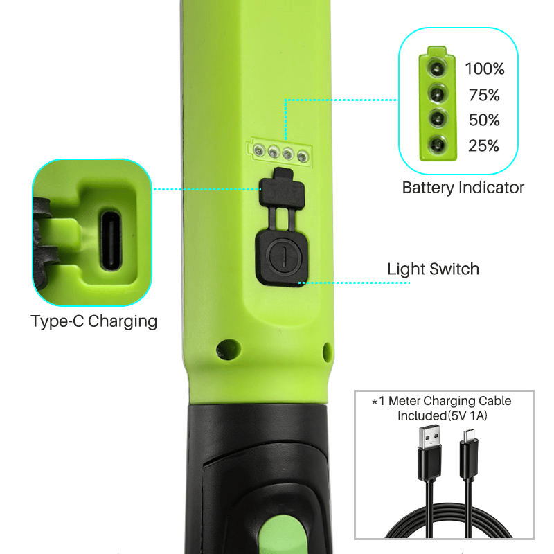 🔥Hot Sale 49% off🌟🔦3000 Lumens Rechargeable Work Light — Bright, Tough & Built for Every Job💡