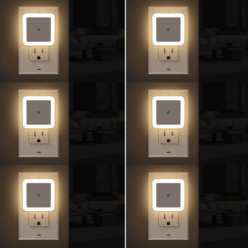 🔥Hot Sale Promotion 49% OFF🎁✨Night Lights Plug into Wall 6-Pack