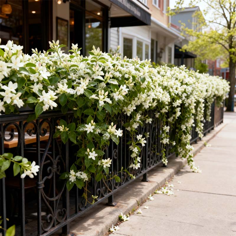 🏆 75K+ SOLD! 🌿❄️ FrostCharm Jasmine Seeds – Winter Planting, Perennial Blooms & Fragrant Garden Elegance 🌸