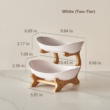 🍓2-Tier / 3-Tier Fruit Basket. Countertop Fruit Bowl(Includes Stand