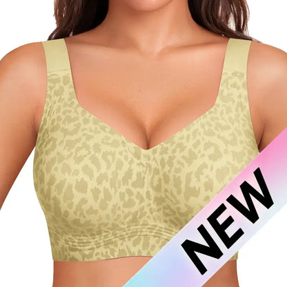 Full Coverage Wireless Support Bra for Women – Lift, Side & Back Smoothing, Wide Adjustable Straps