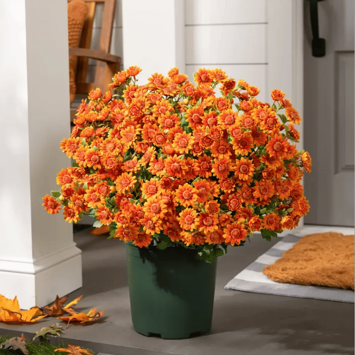 🔥Last Day 49% Off- 🌼Artificial Outdoor Sunset Mums Flowers