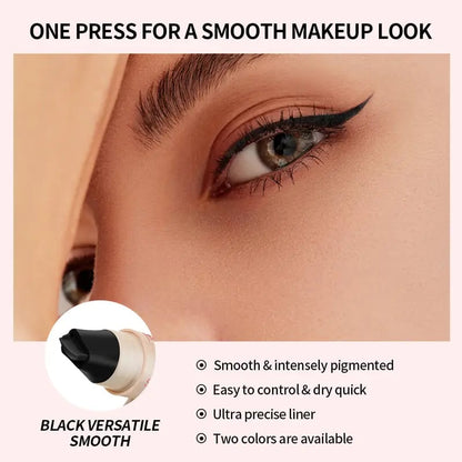 🔥LAST DAY SALE 49% OFF 🥇BUY 1 GET 1 FREE- New Foldable Eyeliner Stamp for Perfect Wings✨