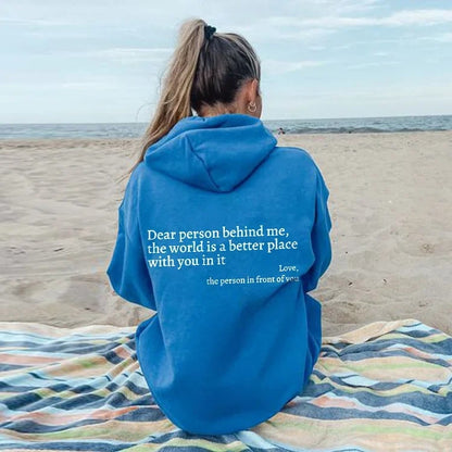 🔥LAST WEEK SALE 49% OFF✨'Dear Person Behind Me' Sweatshirt🥳