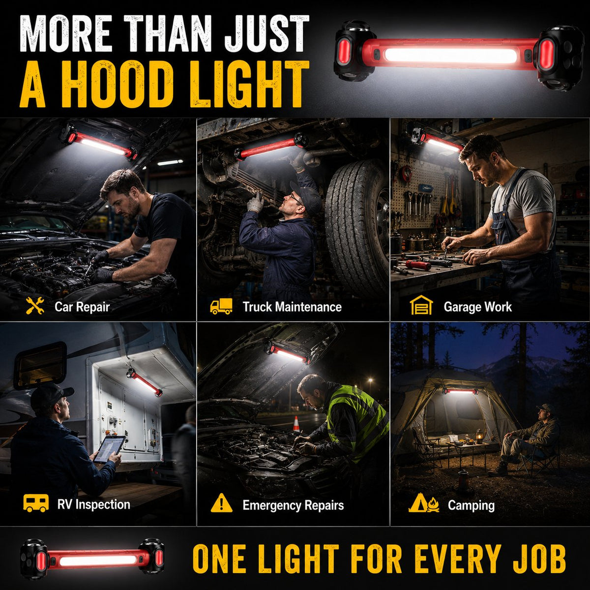 🎁Father's Day Hot Sale 49% OFF🔥Rechargeable Magnetic LED Work Light