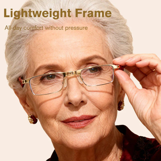 🔥LAST DAY 49% OFF -Foldable Anti-Blue Light Reading Glasses with Case