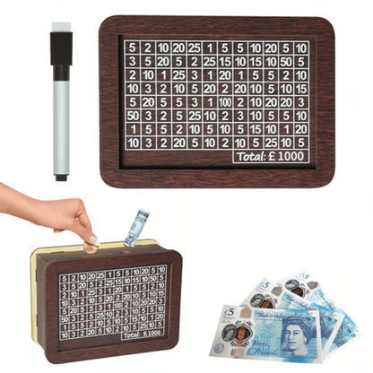 Hot Sale 49% OFF🎁Cash Vault Wooden Savings Box