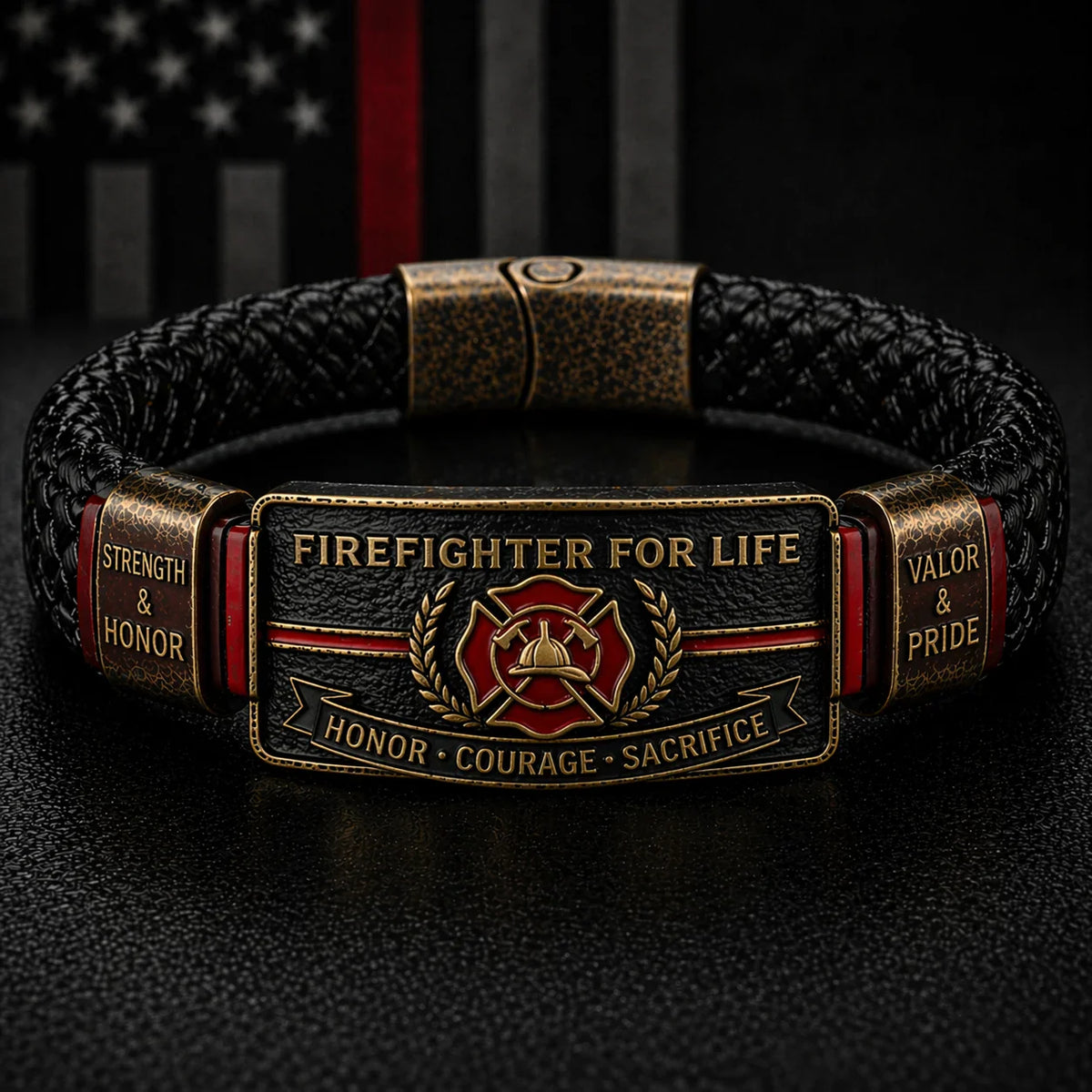 🏆Last Day Promo: 49% OFF - For Those Who Run In – Firefighter Bracelet -✈️ BUY 2 FREE SHIPPING