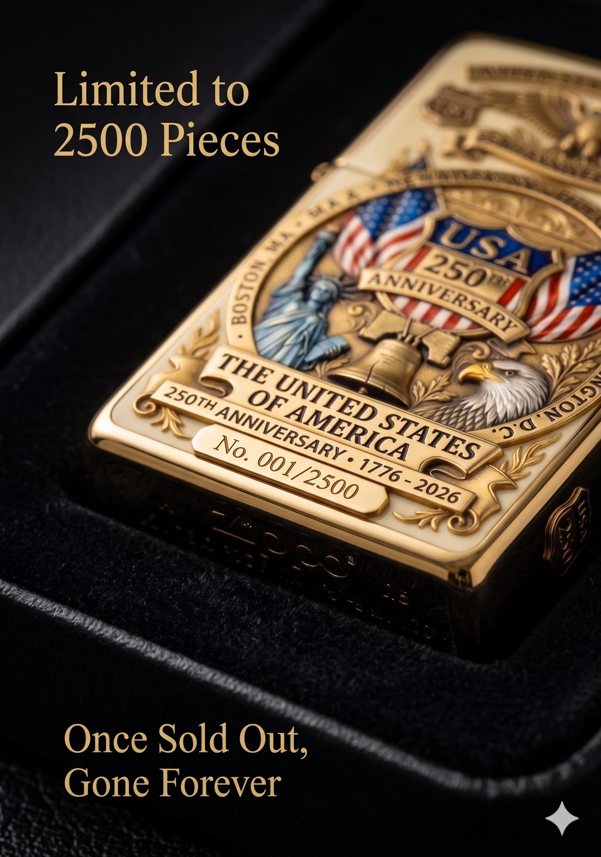 🔥 Father’s Day Sale -🎁USA 250th Anniversary Lighter（BUY 3 FREE SHIPPING)