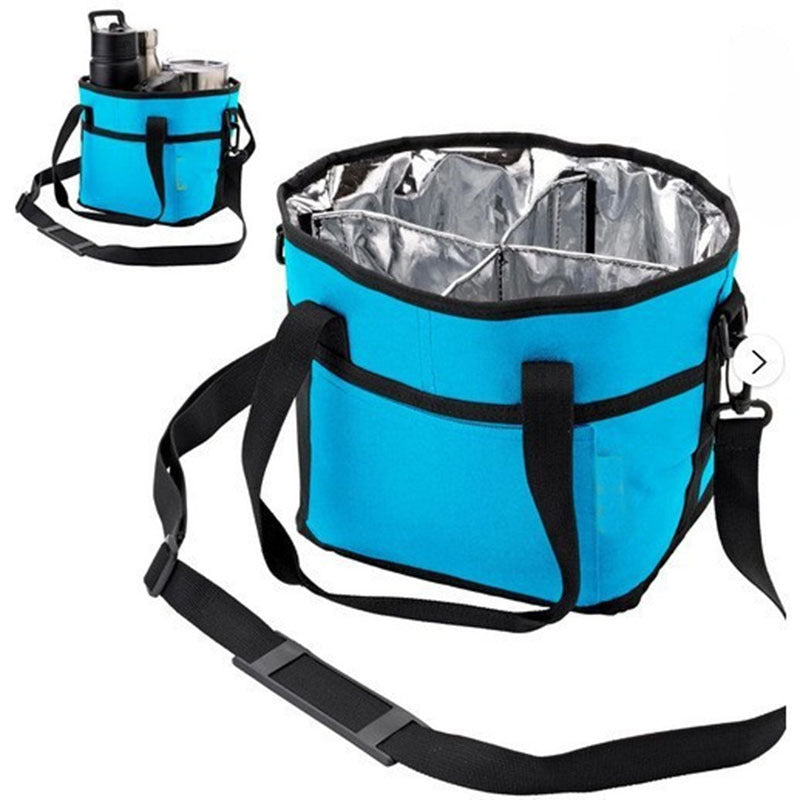 🔥CAMPING MUST-HAVE✨ Insulated Drink Carrier Tote 🏕️🥤