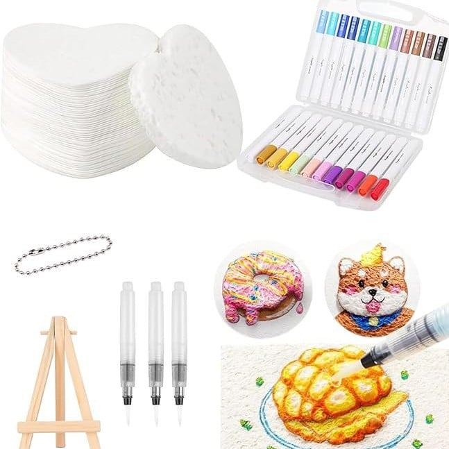 😃 Great Summer Activity Idea! – Magic 3D Foam Texture Painting Kit 🎨✨