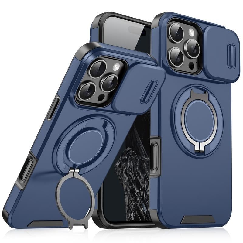 📱IPhone Case with Sliding Camera Cover for iPhone 16 15 14 13 12 Pro Max
