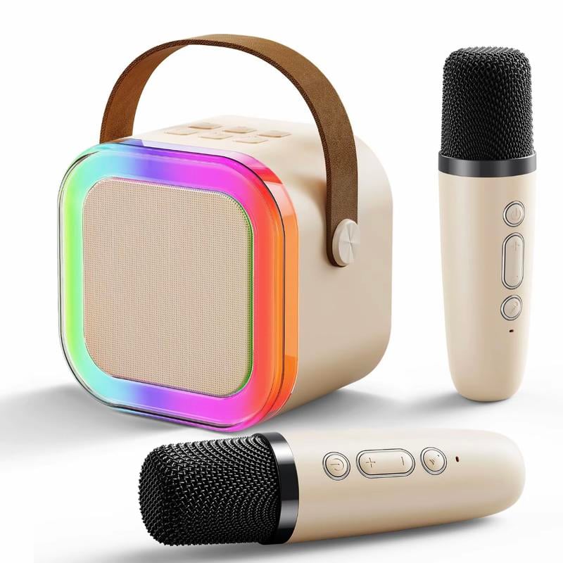 🔥Last Day 49% OFF-Fall Portable Wireless Karaoke Speaker with 2 wireless Microphone