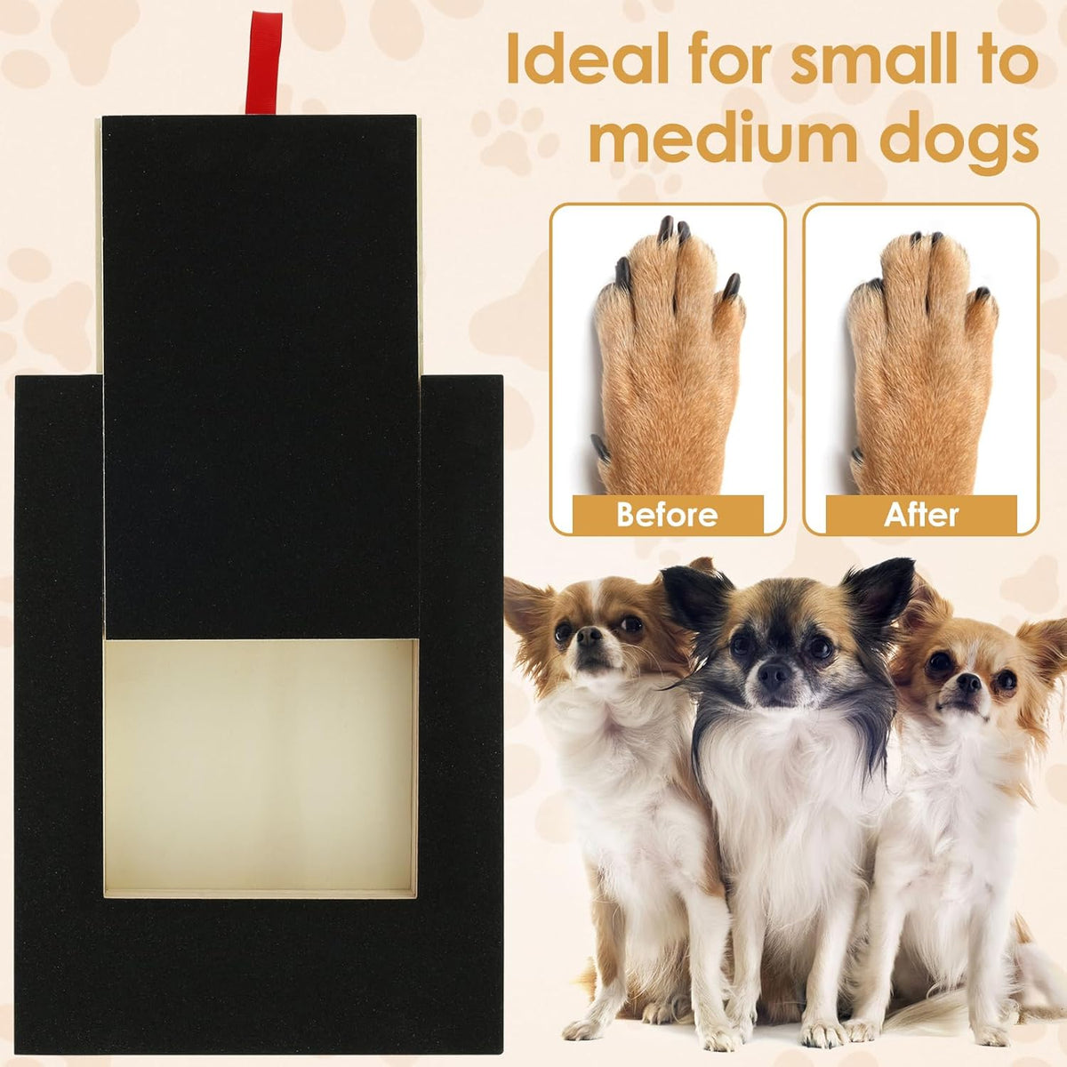 🔥Last Day 49% OFF🐕✨Treats And A Scratching Board: Happy Paws All In One
