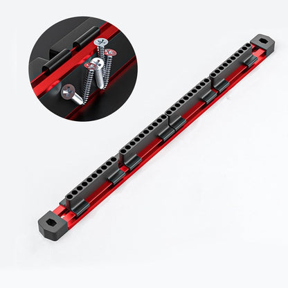 🔥Last Day 49% OFF-Pro-Series Aluminum Magnetic Hex Bit Organizer | 40-Slot 1/4" Drive Holder