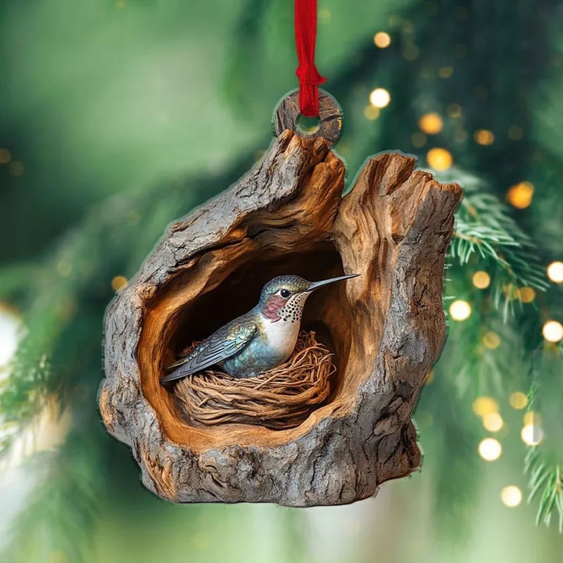 💖Not Just for Christmas Tree! Handmade Owl Ornaments & Raccoon Decorations, Matchable with Porch/Window Sill/Gift Wrapping🎁