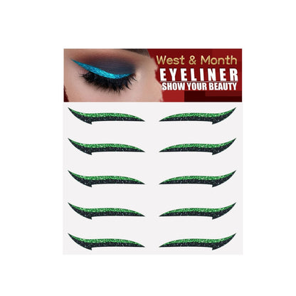 ✨Shiny waterproof reusable eyeliner stickers double eyelid stickers