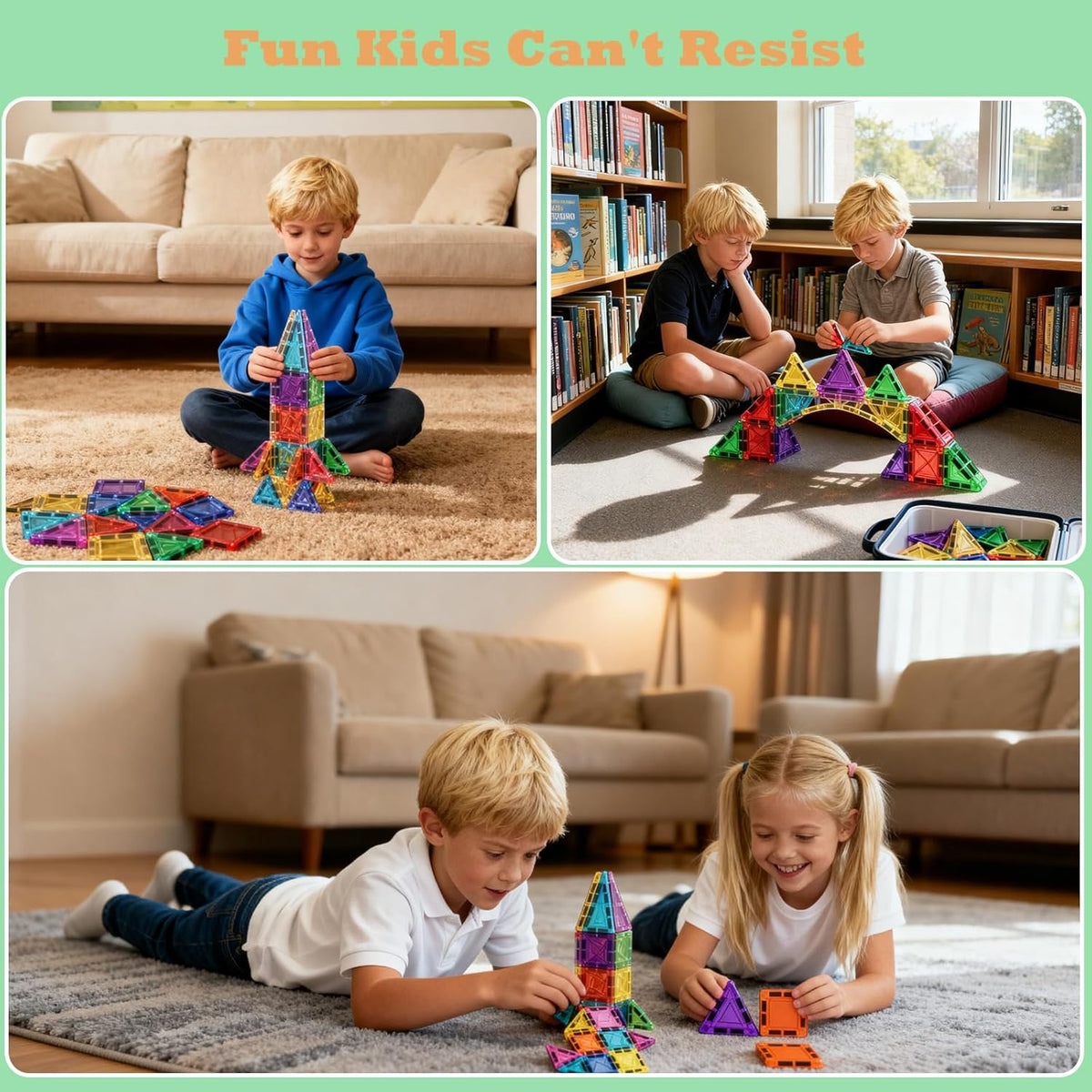 🎁Last Day Special 49% OFF—Mini Magnetic Tiles Building Blocks