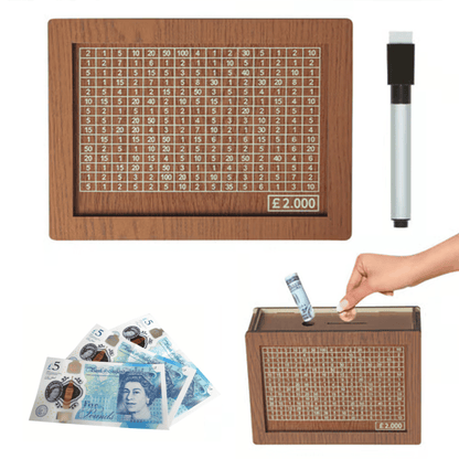 Hot Sale 49% OFF🎁Cash Vault Wooden Savings Box
