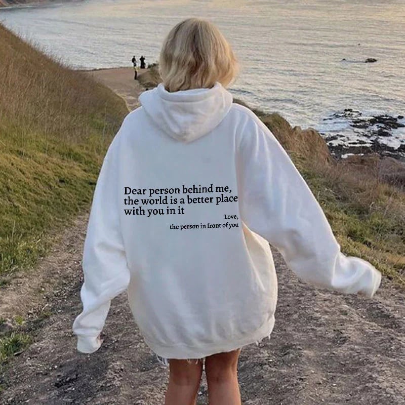🔥LAST WEEK SALE 49% OFF✨'Dear Person Behind Me' Sweatshirt🥳