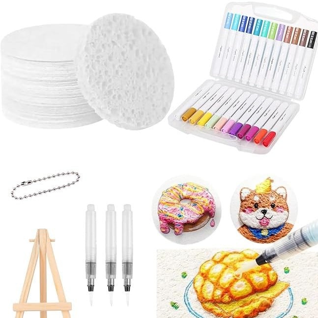 😃 Great Summer Activity Idea! – Magic 3D Foam Texture Painting Kit 🎨✨